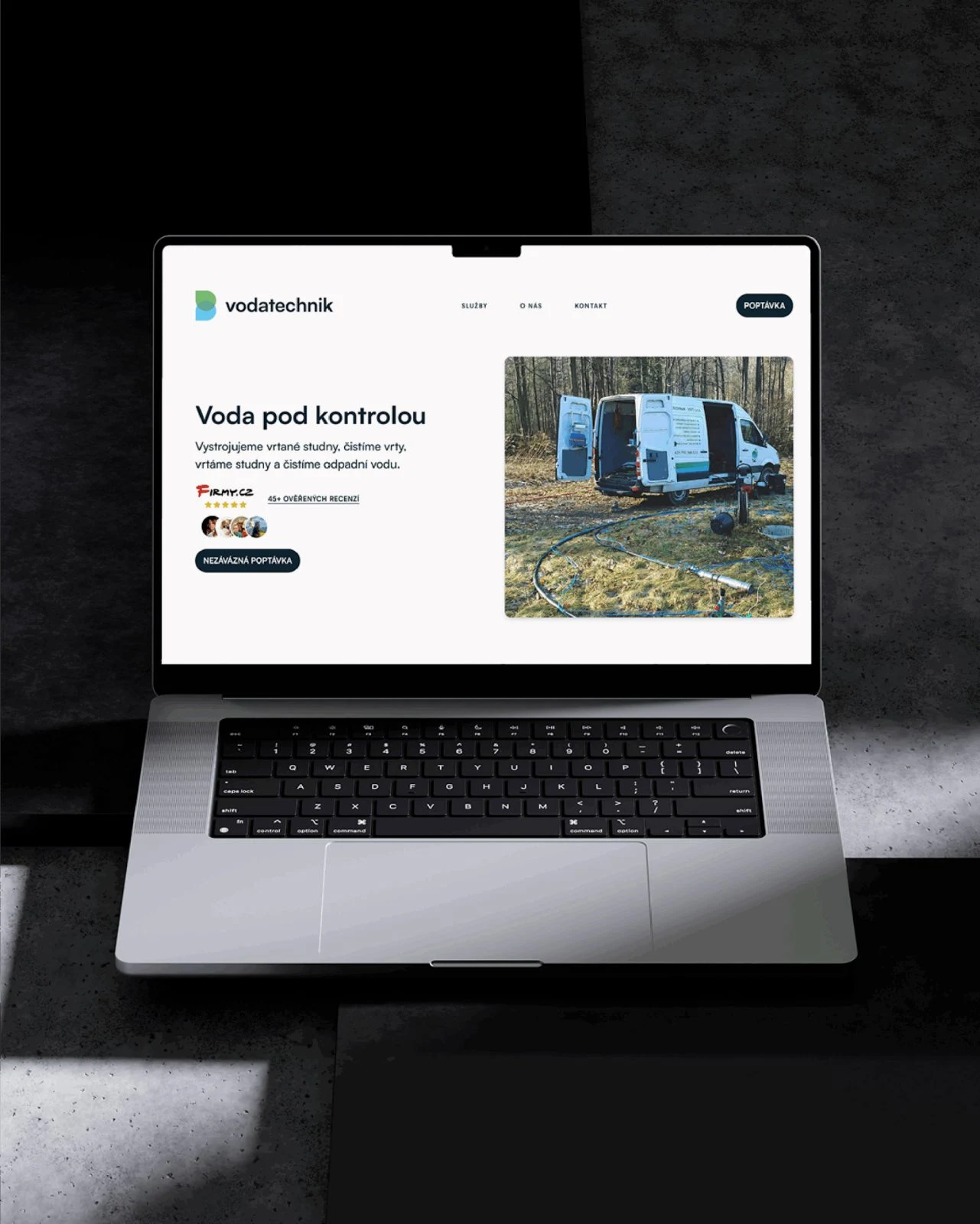 Web vodatechnik.cz